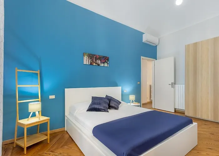 New! Luxury Flat 10min P Nuova Lejlighed *