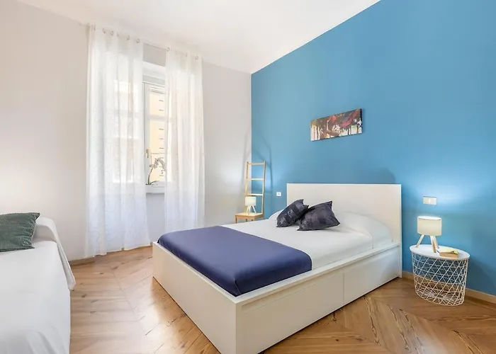 New! Luxury Flat 10min P Nuova Lejlighed *